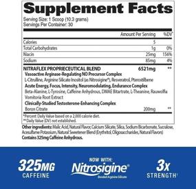 img 2 attached to 💪 GAT Sport NITRAFLEX Testosterone Enhancing Powder - Boosts Strength, Energy & Blood Flow; Enhances Exercise Performance; Creatine-Free (Grape, 30 Servings)