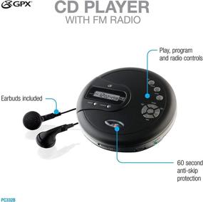 img 2 attached to 🎧 Ultimate Portable CD Player: Uninterrupted Music with Anti-Skip Protection