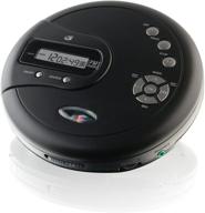 🎧 ultimate portable cd player: uninterrupted music with anti-skip protection logo