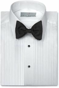 img 2 attached to 👔 Cotton Laydown Men's Clothing for Shirts - Neil Allyn Tuxedo