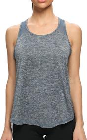 img 3 attached to Stay Stylish and Comfy with CNJUYEE Racerback Tank Tops: Perfect Workout Attire for Women