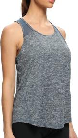 img 2 attached to Stay Stylish and Comfy with CNJUYEE Racerback Tank Tops: Perfect Workout Attire for Women