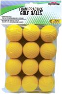 🏌️ pridesports foam practice golf balls - yellow (12 count) logo