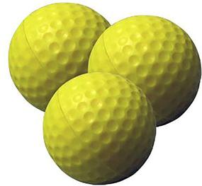 img 3 attached to 🏌️ PrideSports Foam Practice Golf Balls - Yellow (12 Count)