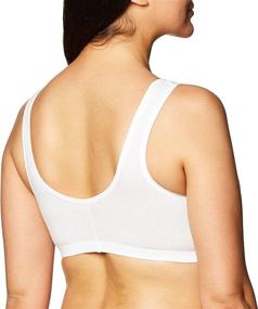 img 2 attached to Fruit of the Loom Women's 🏋️ Front Closure Sport Bra with Breathable Mesh Straps