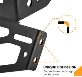 img 1 attached to 🏍️ Enhance Your Grom's Look with Kemimoto Grom Fender Eliminator Kit & License Plate Holder for 2020, 2019, 2018, and 2017 MSX125 Grom