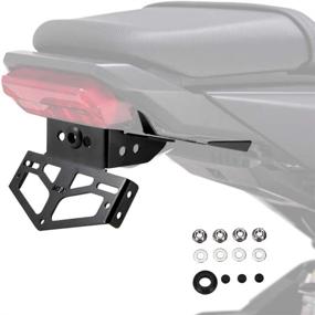 img 2 attached to 🏍️ Enhance Your Grom's Look with Kemimoto Grom Fender Eliminator Kit & License Plate Holder for 2020, 2019, 2018, and 2017 MSX125 Grom