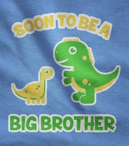 img 3 attached to 🦖 TeeStars Brother Raptor Dinosaur T Shirt - Trendy Boys' Clothing with a Rawr-some Twist!