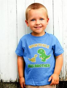 img 2 attached to 🦖 TeeStars Brother Raptor Dinosaur T Shirt - Trendy Boys' Clothing with a Rawr-some Twist!