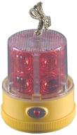 🚨 enhance safety with the north american signal pslm2-r led personal safety warning light - battery operated & magnetic mount in red логотип