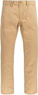 👖 levis olive night chino pants for boys' clothing in pants logo