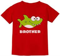 tstars brother shark toddler t shirt boys' clothing for tops, tees & shirts logo