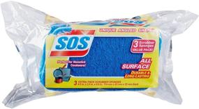 img 1 attached to Clorox S O S All Surface Scrubber Sponge