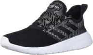 👟 stylish and comfortable: adidas racer reborn sneaker black girls' shoes logo