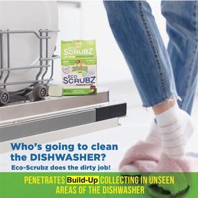 img 3 attached to 🧼 Eco-Gals Eco Scrubz Deep Dishwasher Machine Cleaner, 12 Count Tablets - Unscented, 1 Year Supply - Effective Cleaning Solution