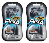 flex disposable shavers each pack logo