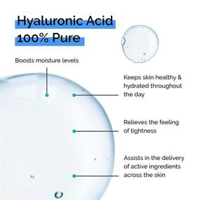 img 2 attached to 💦 Timeless Skin Care Hyaluronic Acid Serum - 8 oz - Powerful Hydration Formula to Replenish Skin & Boost Moisture Levels + Alleviates Skin Tightness - Ideal for All Skin Types