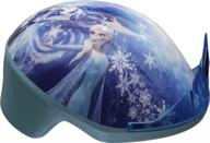 frozen toddler bike helmet with 3d tiara by bell logo