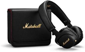 img 1 attached to Marshall Mid ANC On-Ear Bluetooth Headphones: Ultimate Black Wireless Noise Cancelling Experience (04092138)