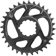 🔧 sram x-sync 2 direct mount 3mm offset boost cold forged aluminum chainring - unisex, black, 30t logo