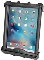 💻 ram-hol-tab8u tab-tite tablet holder: apple ipad pro 9.7 with case + more compatible with ram b 1" and c 1.5" round ball bases logo