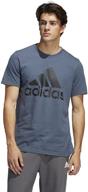 adidas men's basic badge of sport tee: stylish and functional athletic t-shirt logo