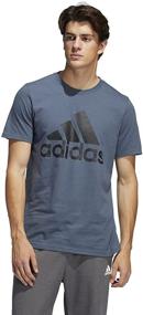 img 4 attached to adidas Men's Basic Badge Of Sport Tee: Stylish and Functional Athletic T-shirt