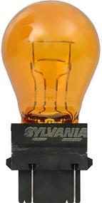 img 3 attached to 🌟 Sylvania 3157NA Long Life Amber Bulb - Perfect for Parking, Side Marker, and Turn Signal Applications | Pack of 2 Bulbs