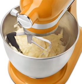 img 2 attached to 🎛️ KITCHPOWER Flex Edge Beater for KitchenAid Tilt-Head Stand Mixers - 4.5-5 Quart Size in White