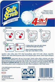 img 3 attached to 🚽 Alpine Fresh Soft Scrub 4-in-1 Toilet Care with Bleach, 100g