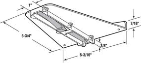 img 1 attached to Prime Line Products 7260 Drawer Track