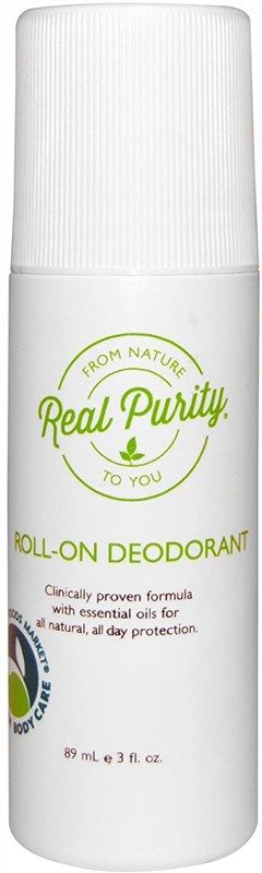 Real Purity, (2 Pack) Roll-On Deodorant