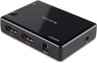 🔁 enhance your hdmi system with the belkin av10117 4-way hdmi switch: wireless remote included! logo