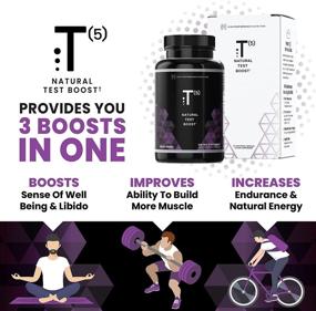 img 2 attached to 💪 HPN T(5) Testosterone Optimization Booster: Boost Endurance, Energy, & Muscle-Building - 81 Vegan-Friendly Capsules