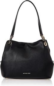 img 4 attached to 👜 Stylish and Chic: Michael Kors Women's Raven Tote Bag - Perfect Blend of Fashion and Functionality