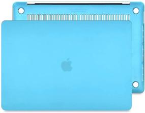 img 3 attached to 💙 May Chen MacBook Pro 13 Inch Clear See Through Case for 2020 Release A2338 M1/A2289/A2251, Blue