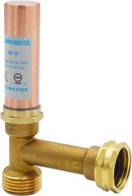 img 4 attached to HYDRO MASTER 0611001 Water Hammer Arrestor 💧 Tee, 3/4 in. FHT x 3/4&#34; in. MHT