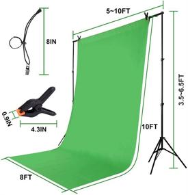 img 2 attached to GFCC Green Screen Backdrop Stand