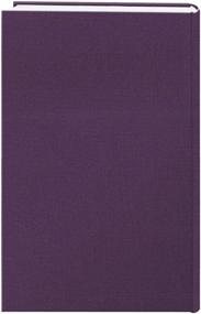 img 2 attached to 📸 Wildberry Purple Fabric Frame Cover Photo Album: Holds 300 4x6 Photos in 300 Pockets