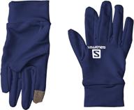 🧤 salomon unisex agile glove medium – top-notch men's accessories for enhanced performance logo