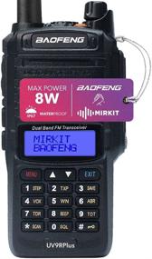 img 4 attached to 📻 Mirkit Waterproof Baofeng Radio UV-9R Plus MK1 (UV-82 3rd gen) 8 Watt Max Power Handheld Ham Radio & 2200mAh Baofeng Battery, IP67 Dust, Cold & Waterproof Portable Radio with Hard Case