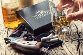 img 3 attached to 🥃 Whiskey Stones Bullets: High-Tech Cooling Stainless Steel Bullets - Reusable Ice Cubes - Ultimate Gift for Men - 6 Whiskey Ice Cubes + Tongs - Top-notch Whiskey Stones Gift Set