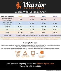 img 1 attached to 🧦 Ultimate Women's Hiking Socks: Warrior Alpaca Socks Unleash Comfort and Durability!