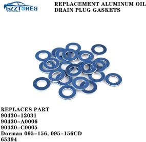 img 2 attached to Gaskets 90430 12031 Replacement 4Runner Aluminum