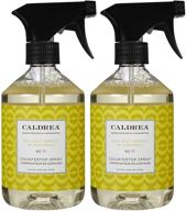 🧼 caldrea countertop cleanser - sea salt neroli - 16 oz - 2 pk: superior cleaning and fresh fragrance for your countertops! logo