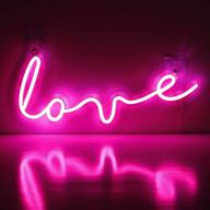 love neon night lights bedroom логотип