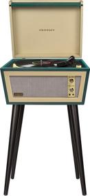 img 4 attached to Портативный проигрыватель Crosley CR6231A-GR1 Sterling с Aux-In