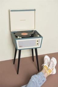 img 3 attached to Портативный проигрыватель Crosley CR6231A-GR1 Sterling с Aux-In