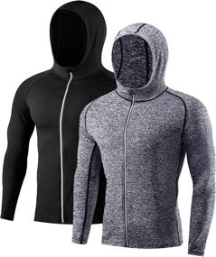 img 4 attached to 👕 Active Sweatshirt with Lightweight Hood