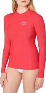 👚 enhance your performance with billabong women's performance sleeve horizon clothing logo